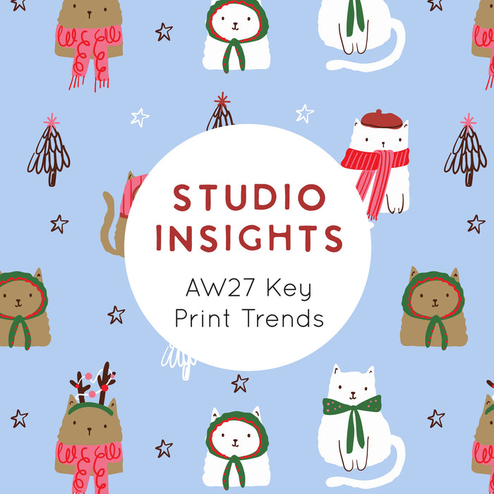 Studio Insights - AW27 Key Print Concepts