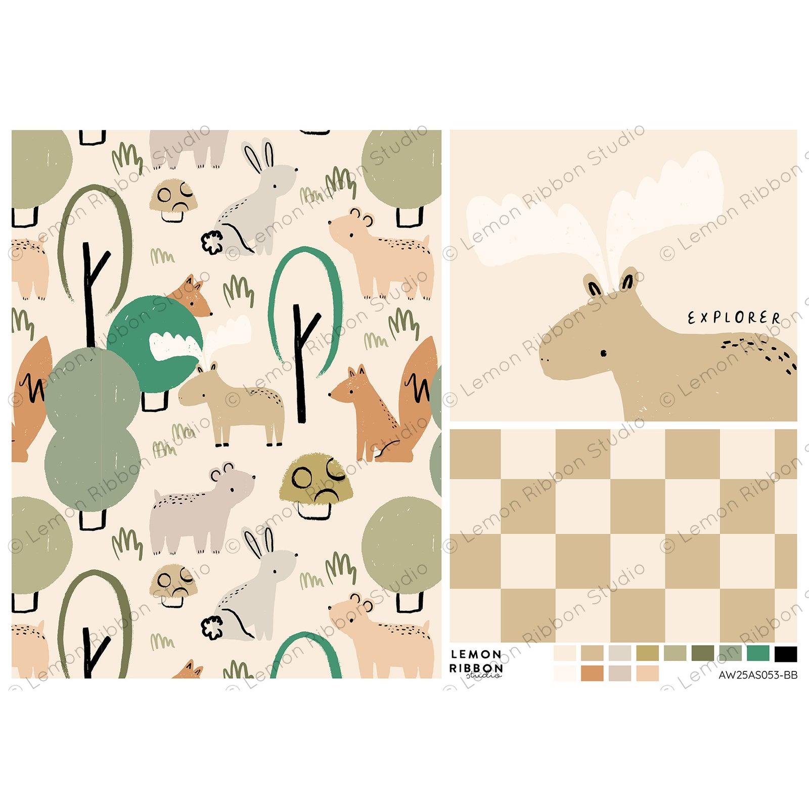 Lemon Ribbon Studio Bunnies Tagged