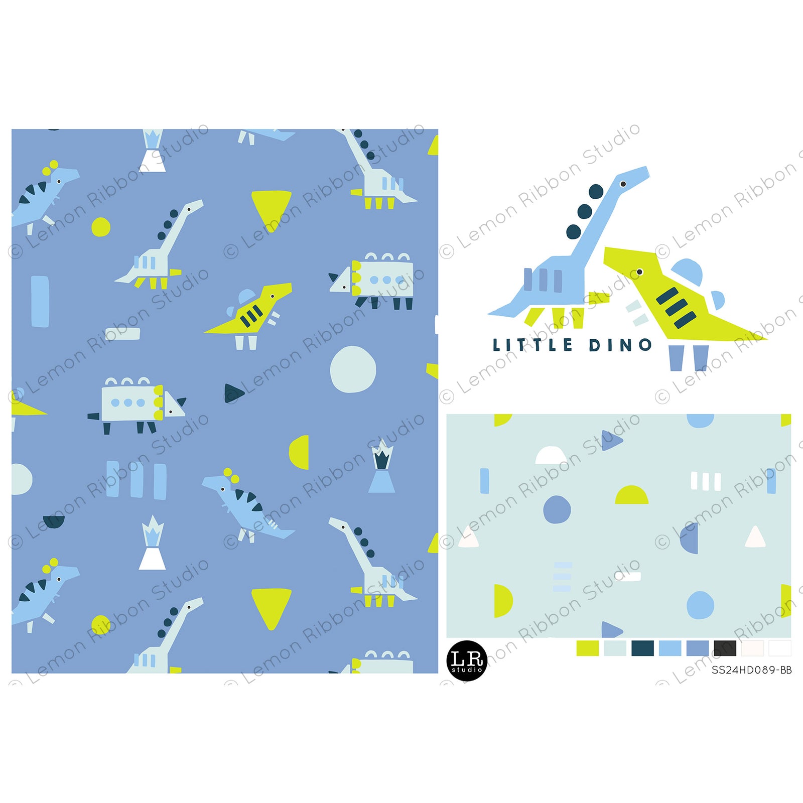Lemon Ribbon Studio Dinos Tagged